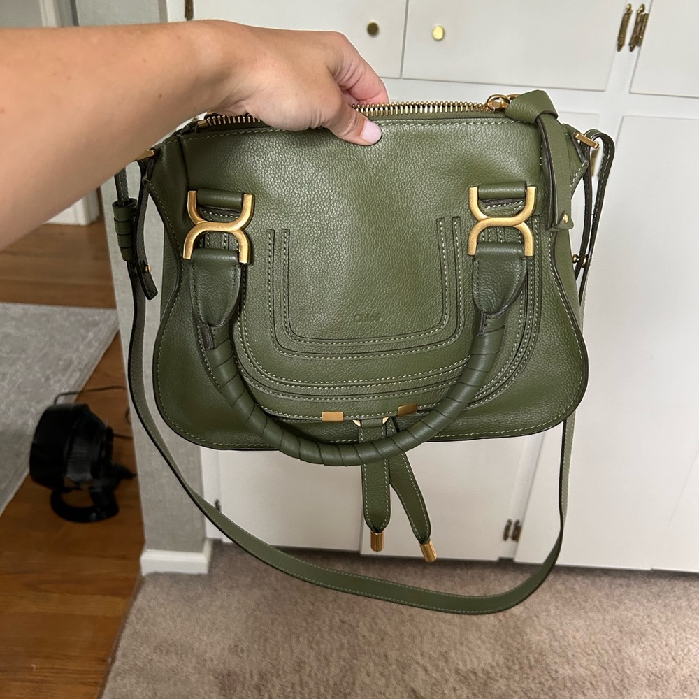 Chloe Marcie small satchel bag